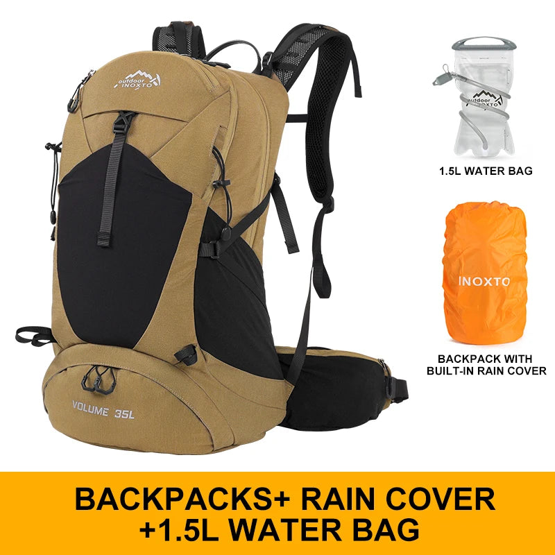 Mountaineering backpack 35 liters men's and women's outdoor sports bag