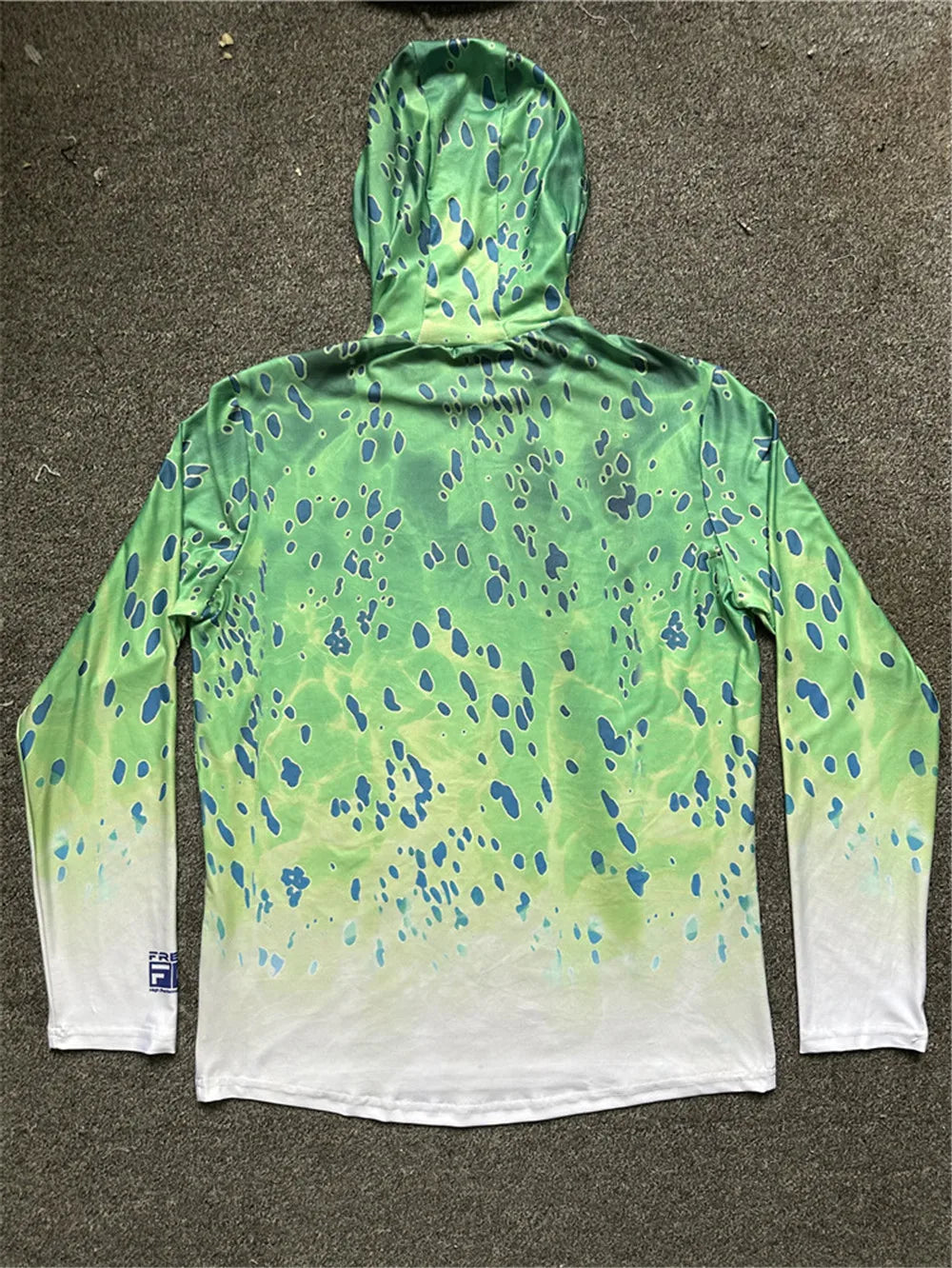 Fishing Shirts Men Sun Protection Hoodie Mask All-in-one