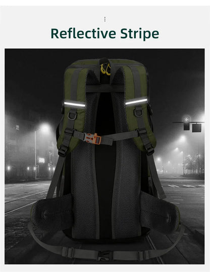 50L Travel Backpack Camping Men Large Hiking Bag