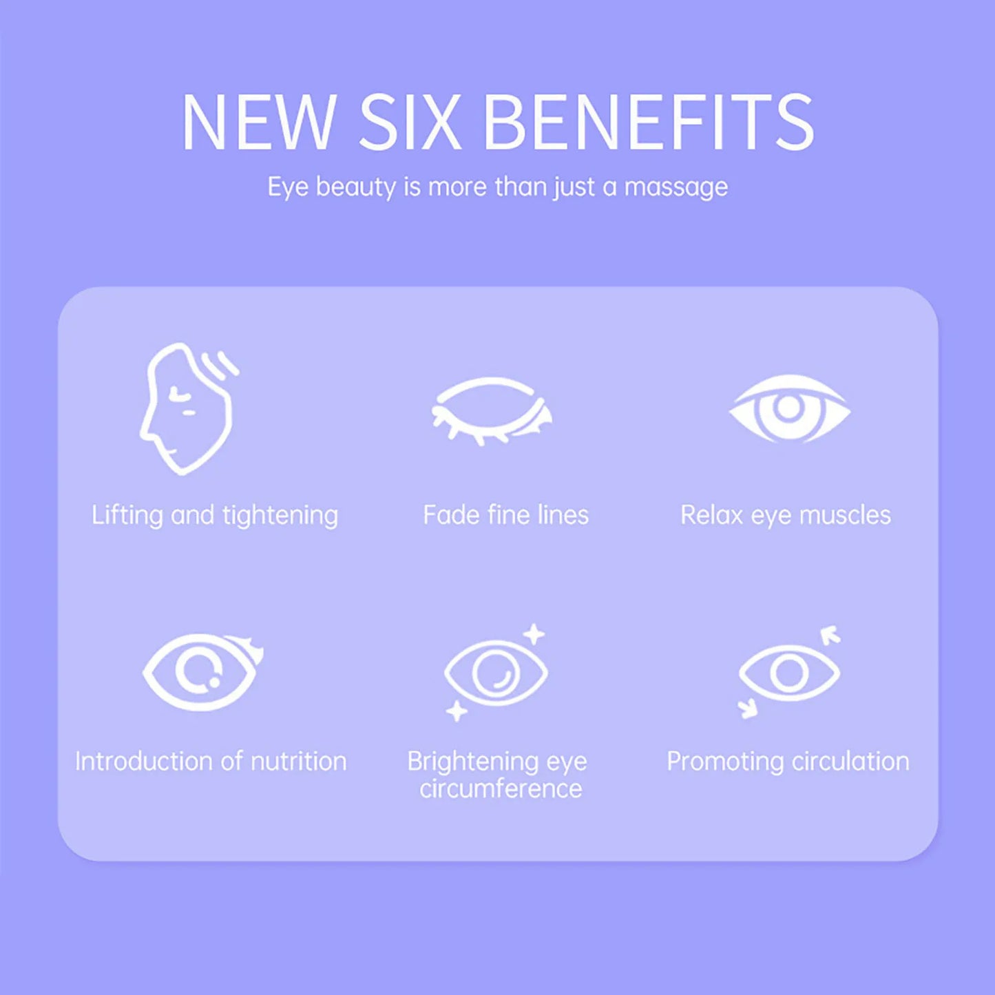 Eye Skin Care Red Light Therapy Device Toner