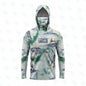 Fishing Shirts Men Sun Protection Hoodie Mask All-in-one
