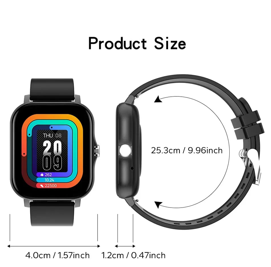 2025 New Bluetooth Answer Call Smart Watch Men Touch Call Fitness Tracker