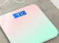 Gradient Color Intelligent LCD Electronic Scale Digital Display Glass Weight Scale