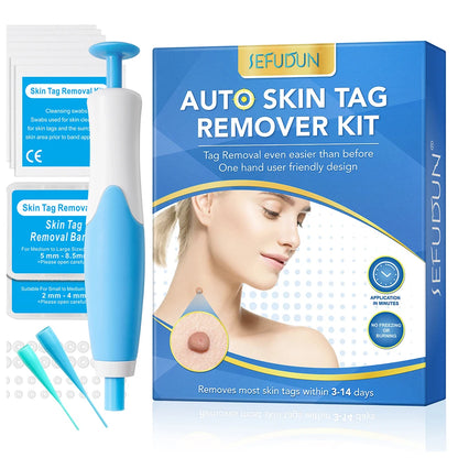 2 IN 1 Auto Micro Skin Tag Remover Device