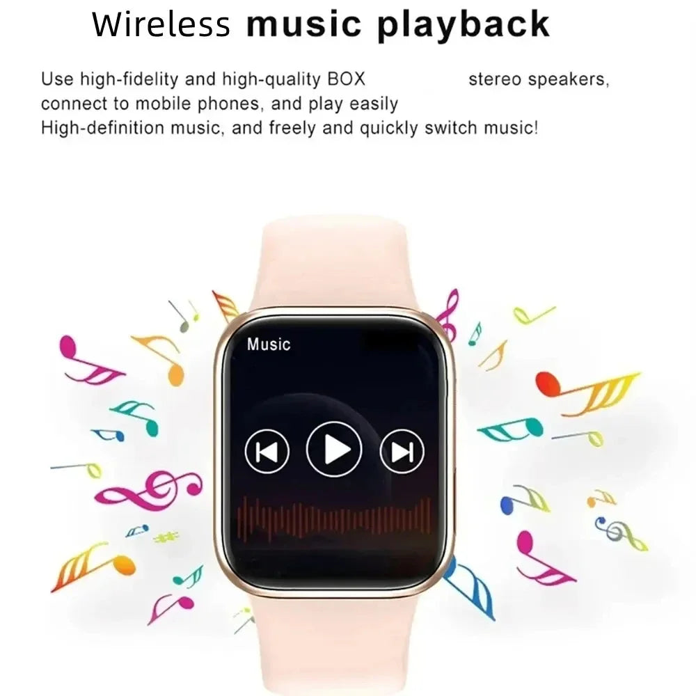 2025 New Smartwatch For Men Android IOS Phone 1.73" Screen Bluetooth