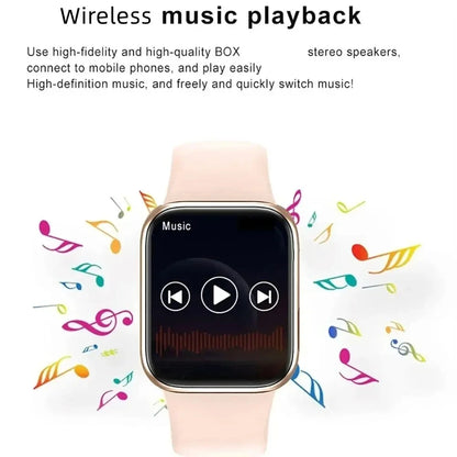 2025 New Smartwatch For Men Android IOS Phone 1.73" Screen Bluetooth