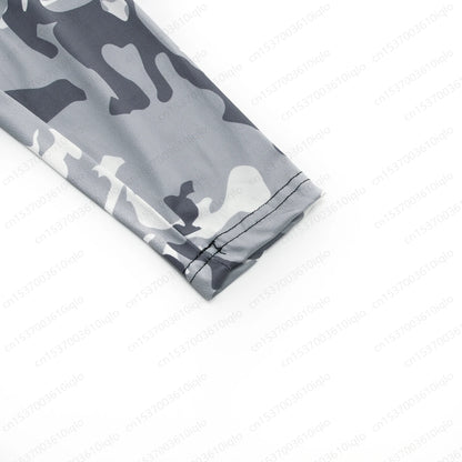 HUK Fishing Clothing Camouflage Men's Long Sleeve