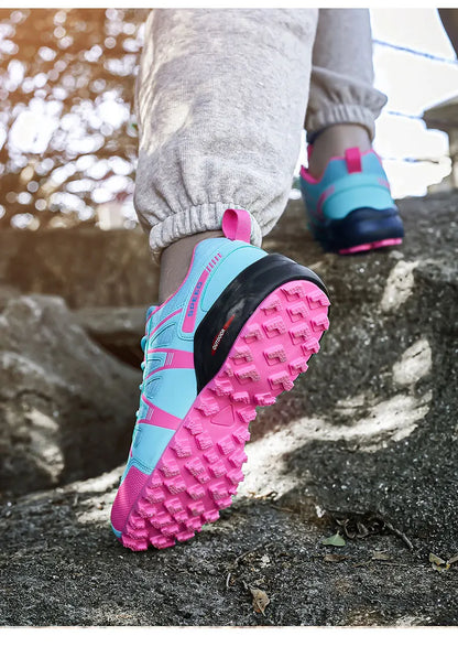 Men Hiking Shoes Waterproof Women Outdoor Trainers