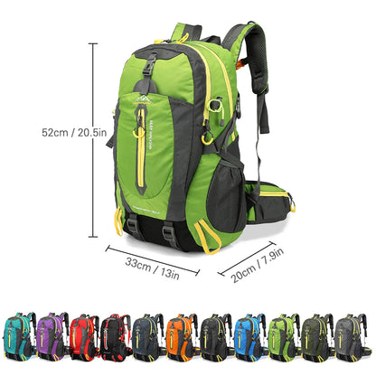 Water Resistant Travel Backpack Camping Hiking Laptop Daypack