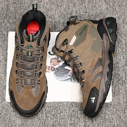 Winter Boot Men Outdoor Hiking Boots Suede