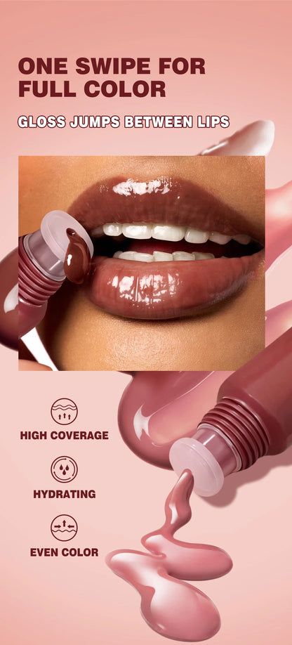 1PC Moisturizing Lip Gloss, Waterproof and Sweatproof
