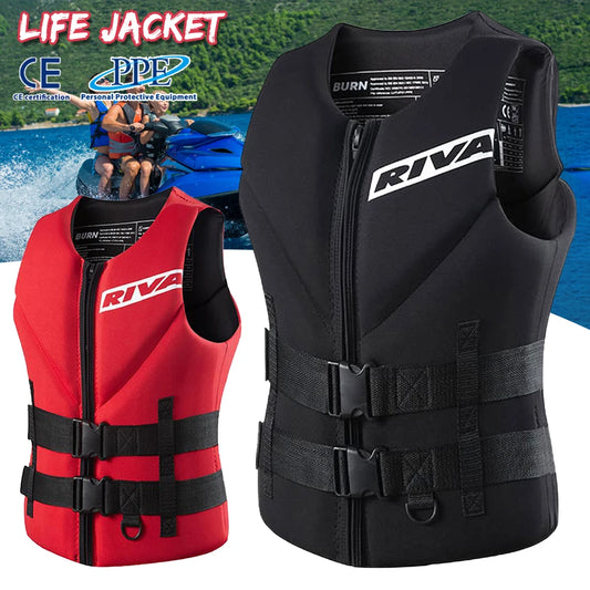 Life Vest Adults Surf Vest Kayak Wakeboard Motorboats