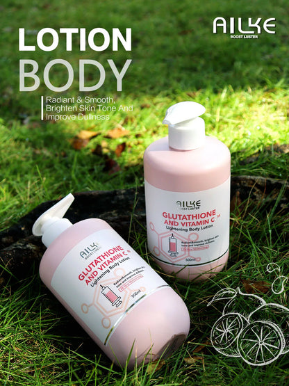 AILKE Vitamin C & Glutathione Brightening Body Lotion