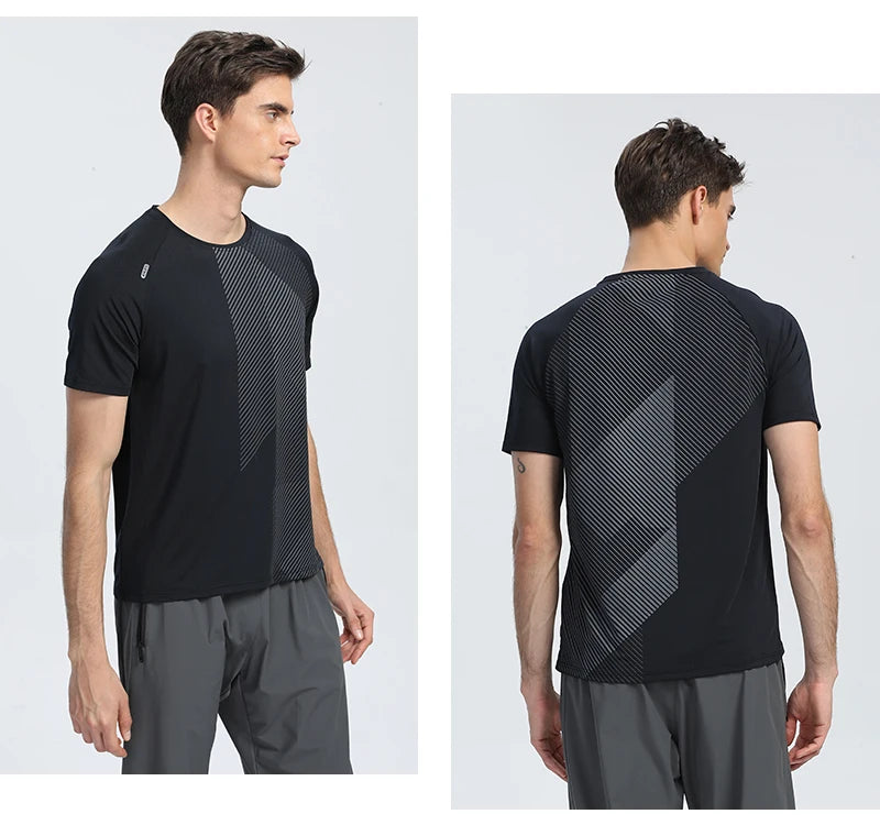 Quick Dry Men Running T-shirt Fitness Sports Top