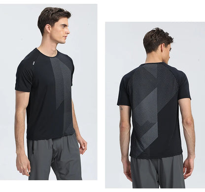 Quick Dry Men Running T-shirt Fitness Sports Top