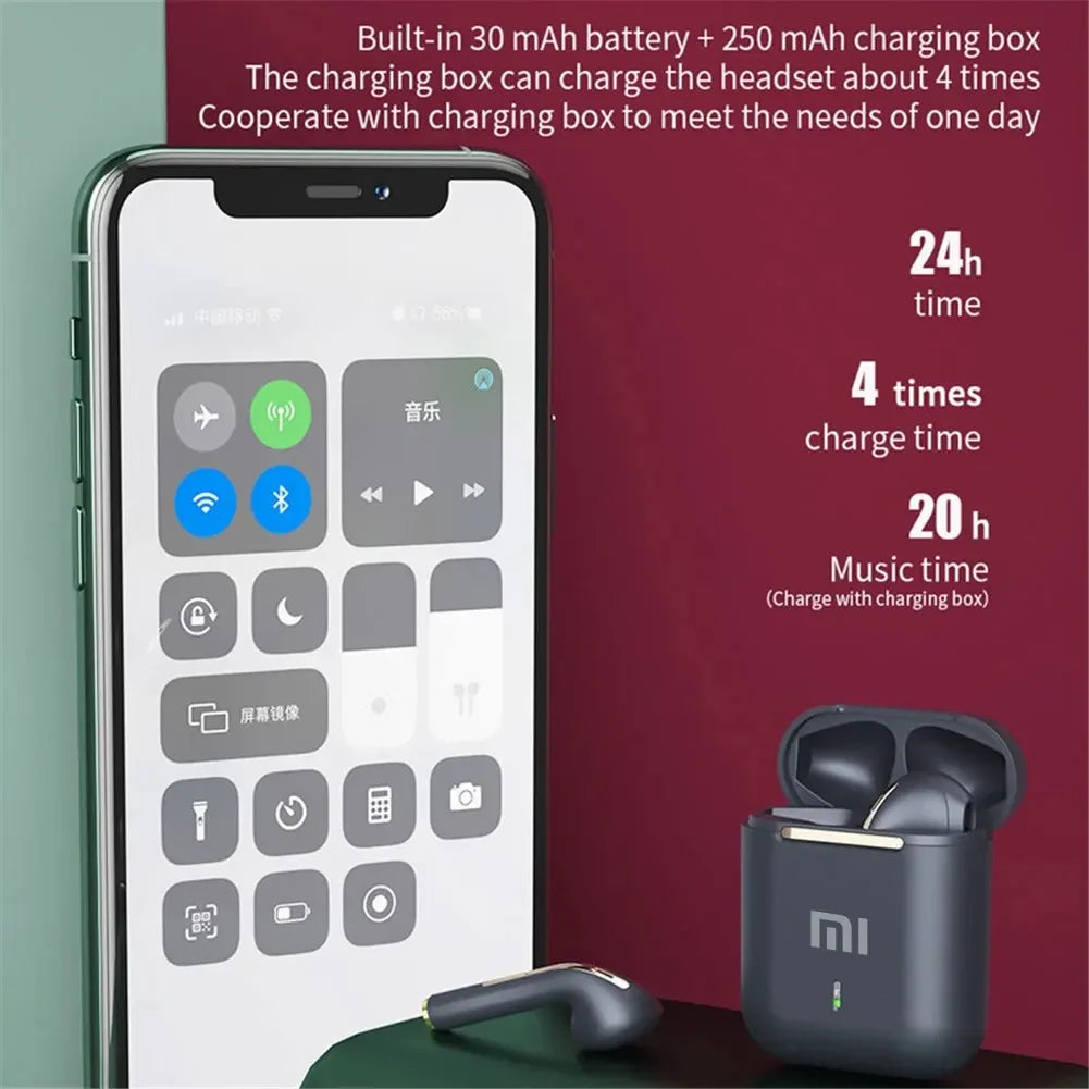 Wireless Bluetooth Earphones HiFI In Ear Stereo