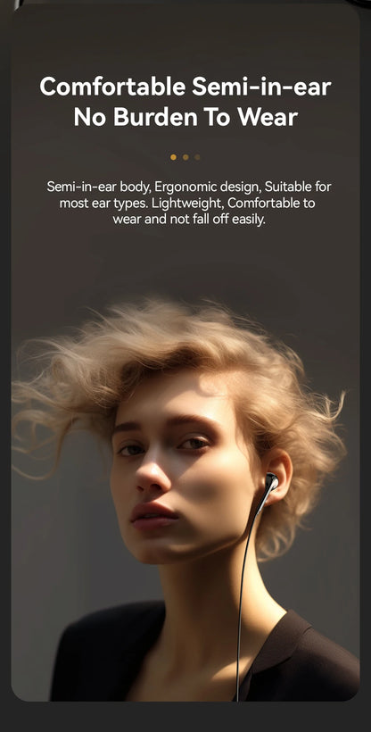 Wired Headphones In Ear Headset Wired Earphones
