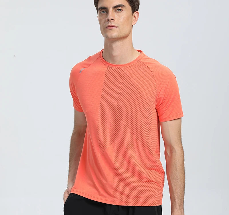 Quick Dry Men Running T-shirt Fitness Sports Top