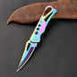 Mini Pocket Folding Knife Outdoor Keychain Portable Paring