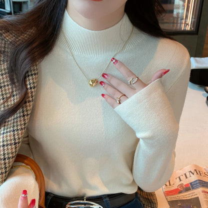 Turtleneck Sweater Women Fashion 2024