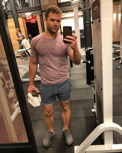 Summer fitness shorts Loose running Men's jogging