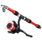 Spinning Fishing Rod and Reel Combo Telescopic Rod
