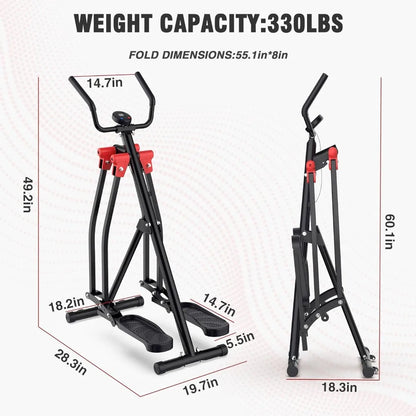 Air Walk Elliptical Glider Machine, Home Cross-Training