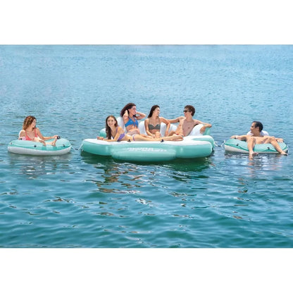 Intex Laguna Splash Island Outdoor Floating Water Raft