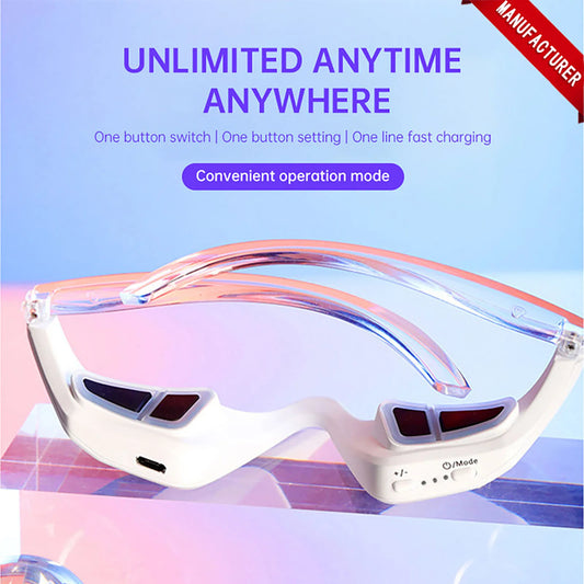 Eye Skin Care Red Light Therapy Device Toner