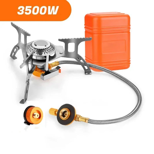 Camping Gas Stove Portable Folding Outdoor Backpacking