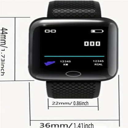 Smart Watch 116Plus D13 Y68 Sport Wristband Running Fitness Monitor