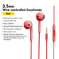 Wired Headphones In Ear Headset Wired Earphones