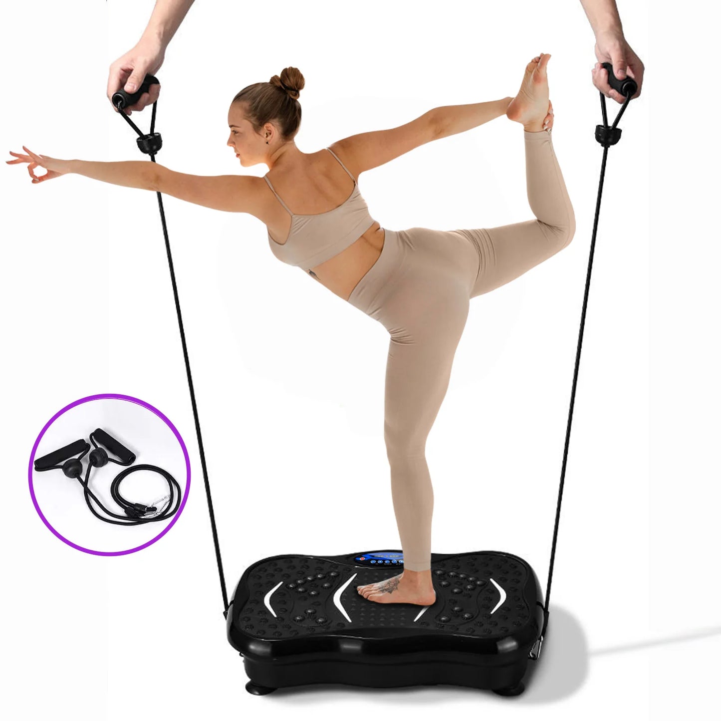 Vibration Plate Exercise Machine Fat-Burning Full Body Workout