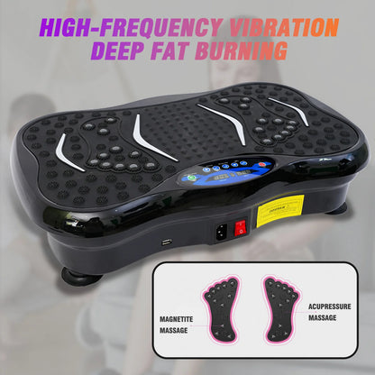 Vibration Plate Exercise Machine Fat-Burning Full Body Workout