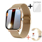 2025 New Bluetooth Answer Call Smart Watch Men Touch Call Fitness Tracker