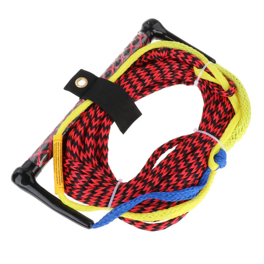 Water Skiing Surf Rope Floatable Tow with Handle for Motorboat