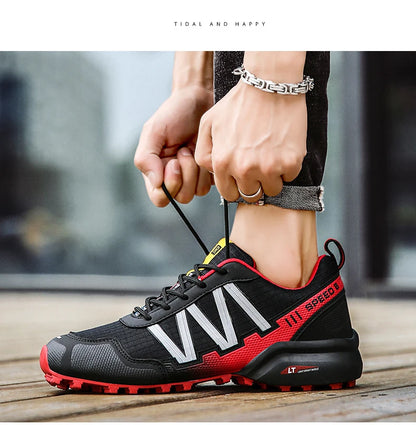 Men Hiking Shoes Waterproof Women Outdoor Trainers