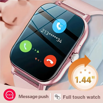 2025 New Bluetooth Answer Call Smart Watch Men Touch Call Fitness Tracker