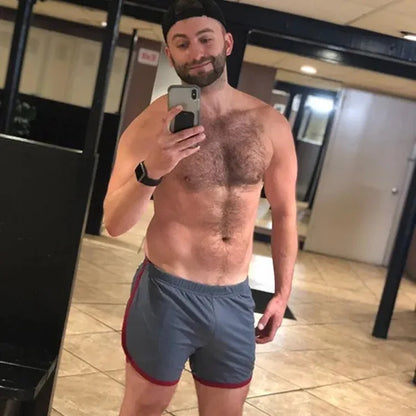 Summer fitness shorts Loose running Men's jogging