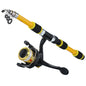 Spinning Fishing Rod and Reel Combo Telescopic Rod