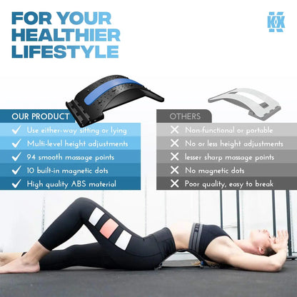 Lumbar Soothing Device, Lumbar Stretching Massager
