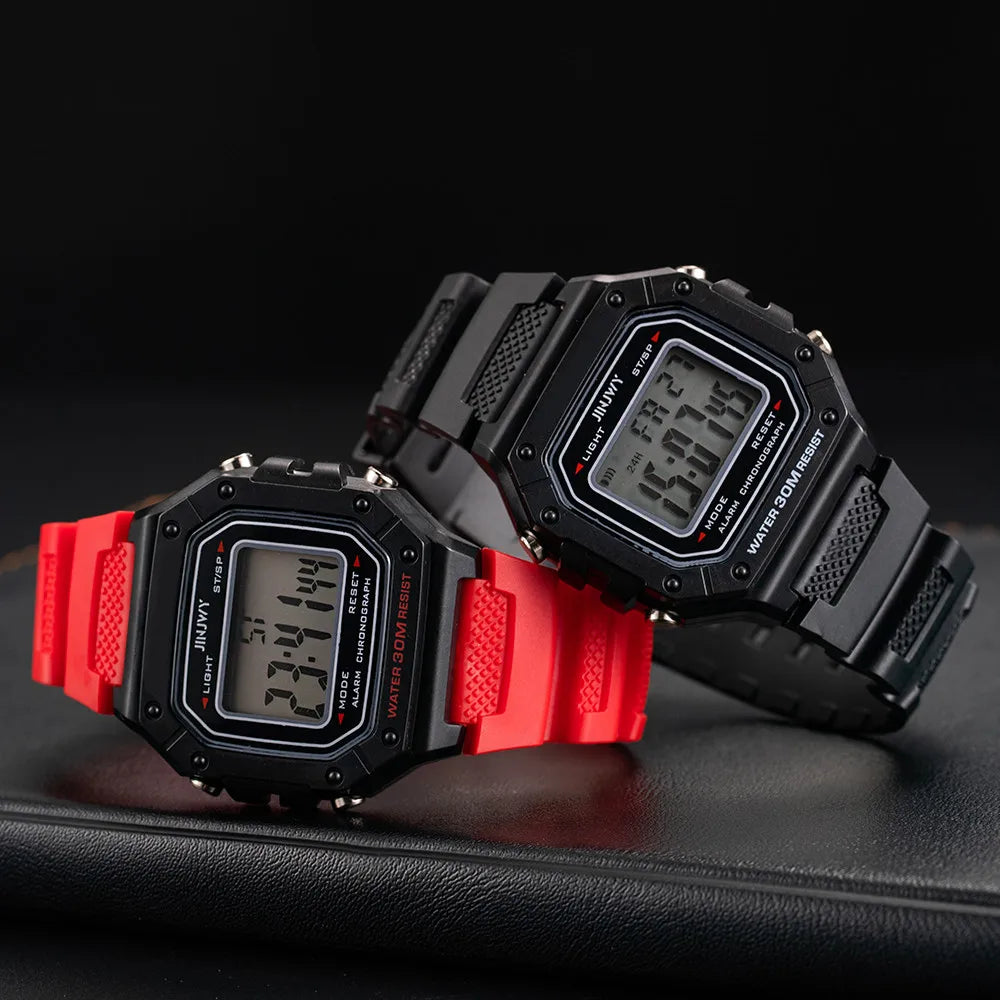 2025 Digital Watches For Men Sports Waterproof Bracelet Clock