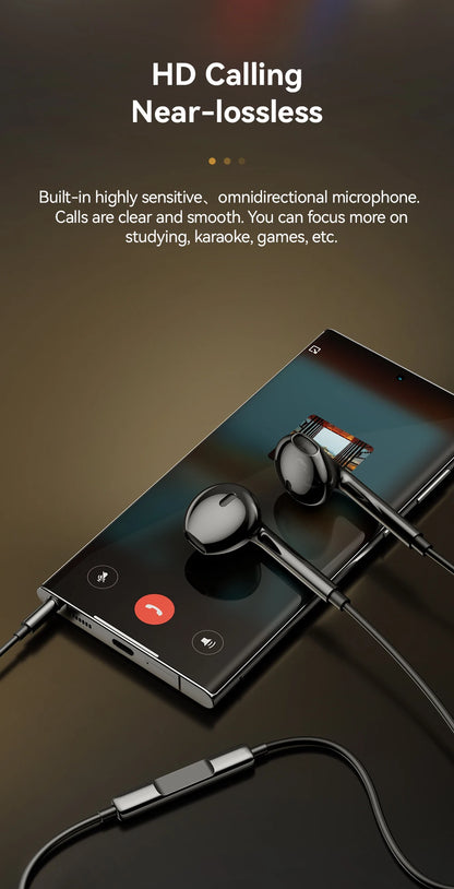 Wired Headphones In Ear Headset Wired Earphones