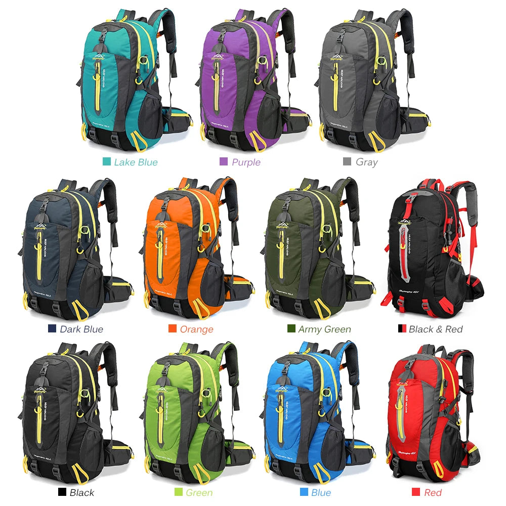 Water Resistant Travel Backpack Camping Hiking Laptop Daypack