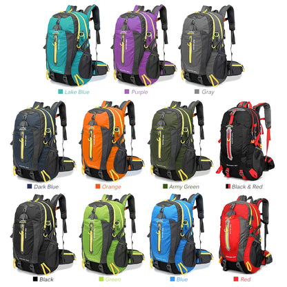 Water Resistant Travel Backpack Camping Hiking Laptop Daypack