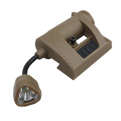 Tactical Helmet Light 3 Modes LED Flashlight