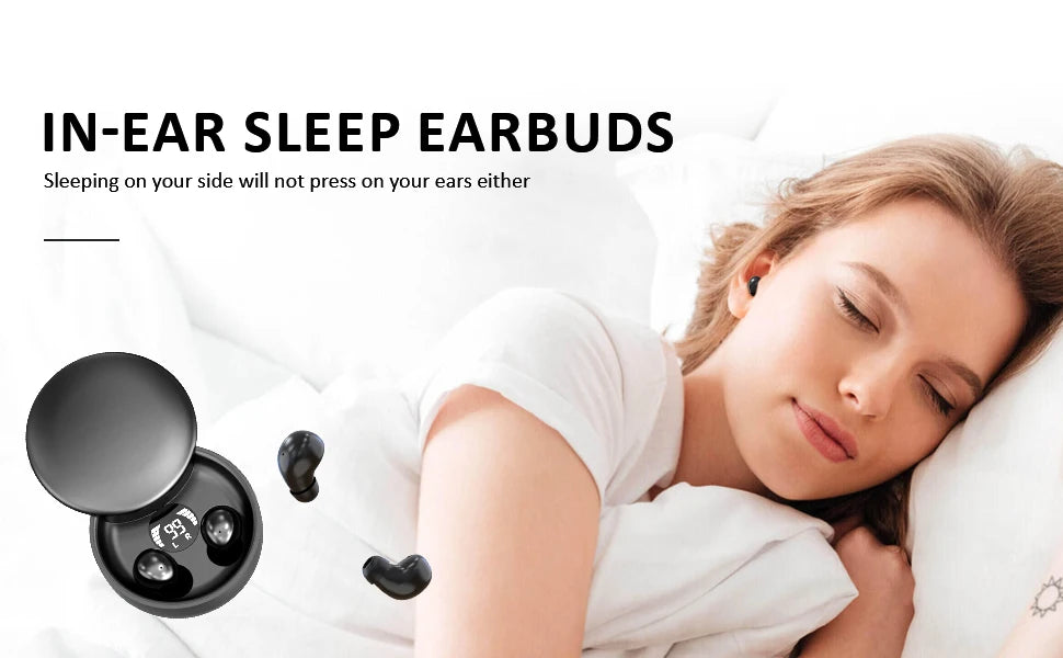SK26 Bluetooth 5.4 Wireless Earphones Small Earbuds