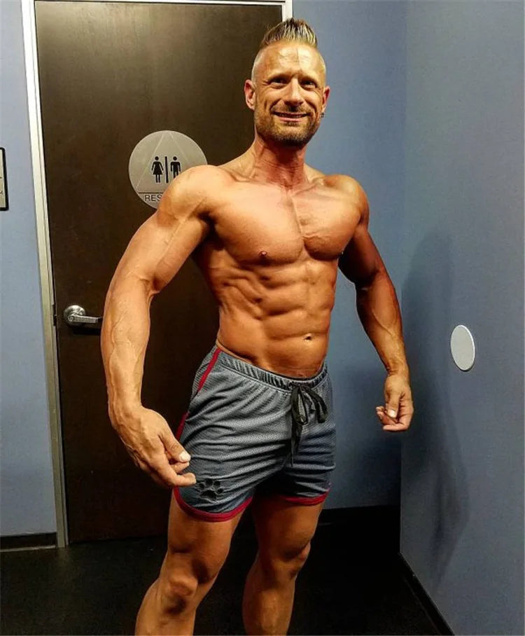 Summer fitness shorts Loose running Men's jogging
