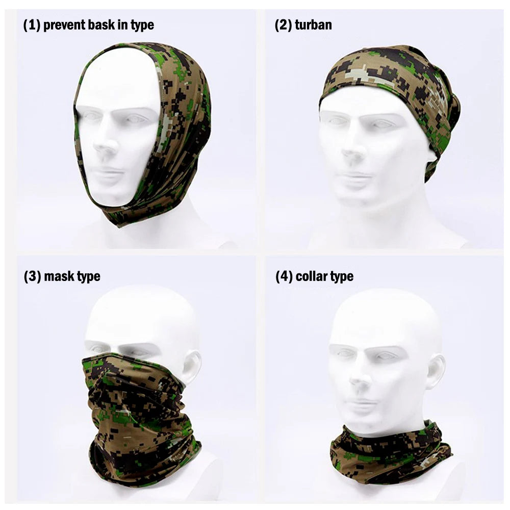 Outdoor Sport Bandana Military Tube Scarf
