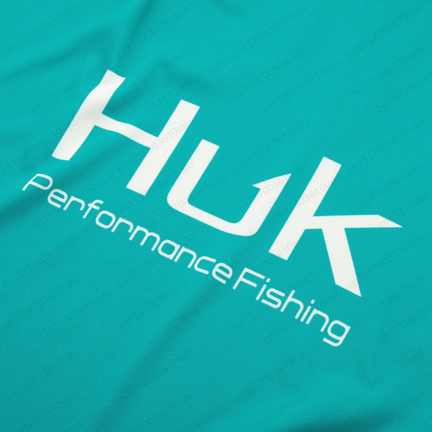 HUK UPF 50+ Long Sleeve Hooded Face Cover Fishing Shirts